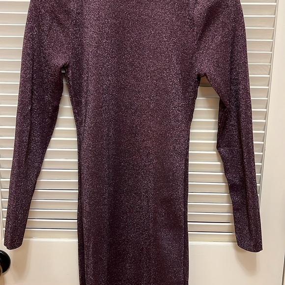 ASTR the Label Tillie Mini Dress in Pink/Black Shimmer, Size Medium, NWT - Picture 7 of 17